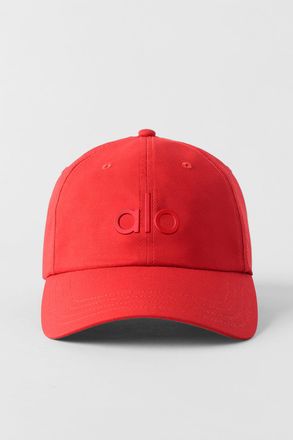 Alo | Performance Off-Duty Cap in Bright Red