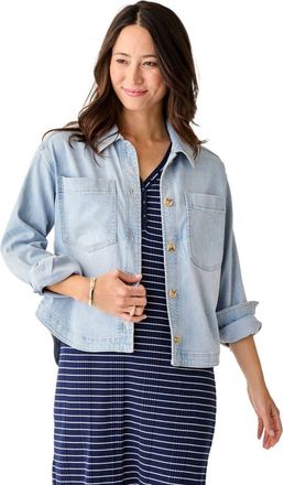 Carve Designs Flora Denim Shacket in Savannah at Nordstrom, Size X-Large
