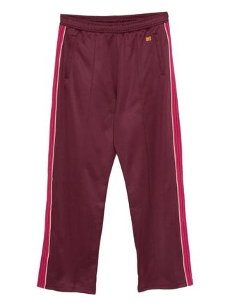 Wales Bonner side-stripe track pants - Red