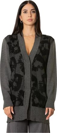 Simona Corsellini Cardigan - - Knitwear - Donna - Grigio - M