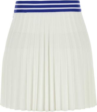 Bode Womens Court Skirt White Polyester