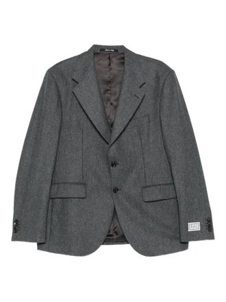 Lc23 wool single-breasted blazer - men - Wool - 48 - Grey