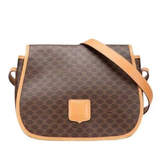 Celine Borsa a tracolla Pre-owned in tela - - Pre-owned - Donna - Marrone - ONE SIZE