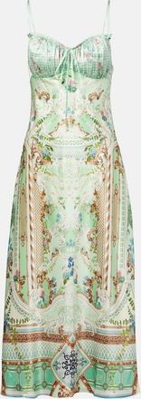 Camilla Abito midi in seta