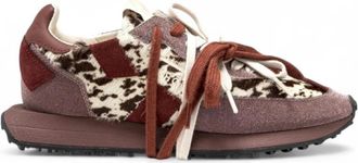 Ghoud Rush Wild Gleam Marsala Sneakers - Dames - Sneakers - Veelkleurig - 36 EU - Katoen - Schoenen