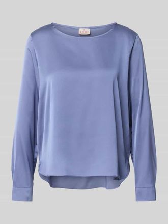 Emme Blusenshirt mit Rundhalsausschnitt Modell CURSORE in Hellblau, Gr&ouml;&szlig;e 34
