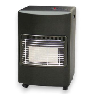 No Brand Calefactor De Gas Infrarrojo De Acero De 4200w 42x37xh72 Cm Con Ruedas Y Funci&oacute;n Piezoel&eacute;ctrica