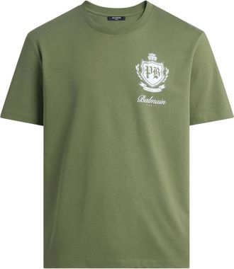 Balmain Hombre, Camisetas, Verde, Talla: XS