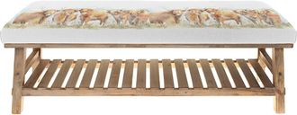 Voyage Maison Rupert Highland Cow Animal Storage Bench