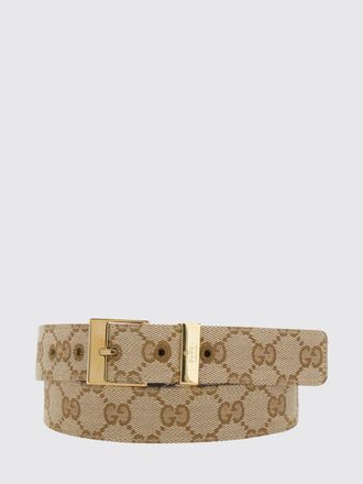 Gucci Cintura in jacquard di misto cotone con monogram GG