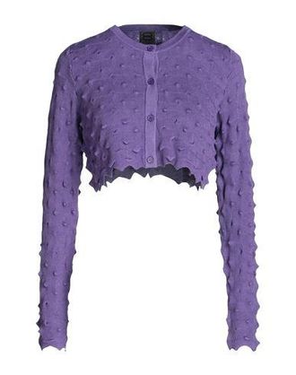 8 by YOOX VISCOSE BLEND 3D EFFECT KNITTED CARDIGAN