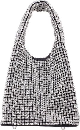 Nina Crystal Top Handle Bag in Clear/Black at Nordstrom Rack
