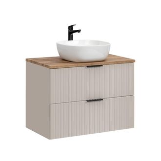 Petits Meubles Mueble lavabo estratificado Beige
