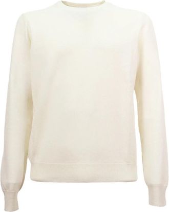 Malo Cashmere Crewneck - Heren - Cashmere truien - Beige - 3XL - Kasjmier - Truien & Vesten