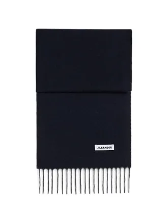 Jil Sander Sciarpa Frangia J22te0116