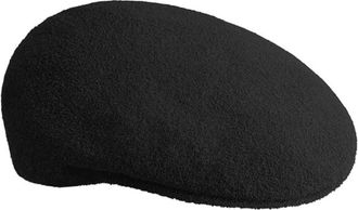Kangol Zwarte Elastische Bermuda Hoed Unisex - Dames - Hoeden - Zwart - M - Accessoires