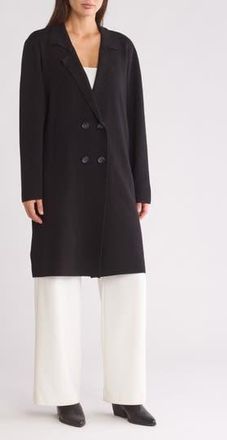 By Design Dakota Double Breasted Sweater Coat in Black at Nordstrom Rack, Size 0X