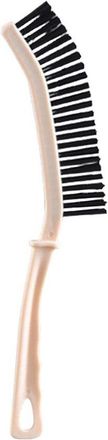 OEM Cepillo Para Limpiar Juntas - Cepillo Estrecho Para Ducha - Limpieza De Ba&ntilde;o - Mango Largo - 23 Cm - Caqui