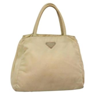 Prada Pre-owned Nylon borse-prada - - Pre-owned - Donna - Beige - ONE SIZE
