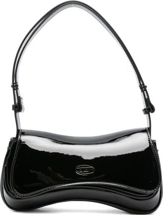 Diesel Zwarte Clutch Tas Elegant Ontwerp - Dames - Schoudertassen - Zwart - ONE Size - Tassen