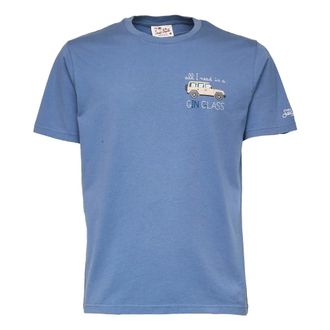 MC2 Saint Barth T-Shirts, male, Blue, Size: L Malia T-shirt