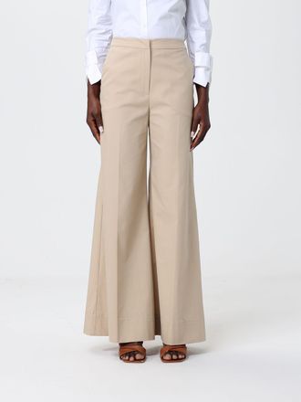 Hanita Cotton Blend Flared Trousers