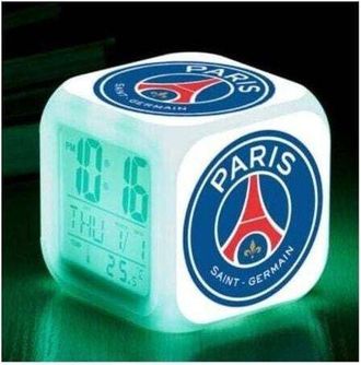OEM Sportclub Fu&szlig;ball Led-wecker Light Digitaluhr 7 Farben Uhr Mini Kinder Nachttischwecker
