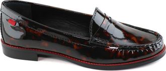 Marc Joseph New York East Village Patent Leather Penny Loafer in Tortoise Patent at Nordstrom, Size 12