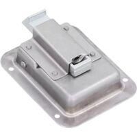 OEM Pestillo De Puerta, Pestillo De Puerta De Paleta De Acero Inoxidable 304, Montaje Empotrado Con 2 Llaves Para Pestillo De Puerta Cortafuegos De Remolq