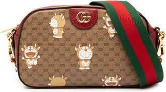 Gucci Pre-owned Gucci Micro GG Supreme Doraemon Crossbody Ladies 574886 525040