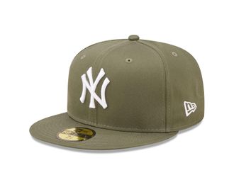 New Era New York Yankees MLB League Essential Olive 59Fifty Basecap - 8-64cm (XXL)