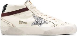 Golden Goose Sneakers, female, White, 4 UK, Mid Star Sneaker