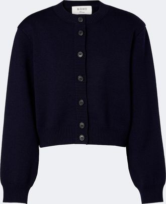 R&oacute;he R&oacute;he Wool-blend cardigan