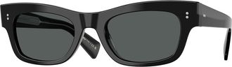 Oliver Peoples OV5609SU Sonia Polarized 1492P2 Womens Sunglasses Black Size 51