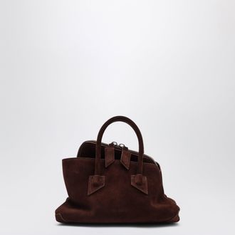 The Attico Brown suede La Passeggiata Mini bag