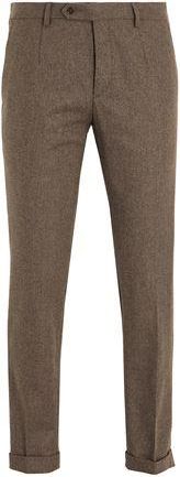 8 by YOOX FLANNEL ESSENTIAL CHINO PANT