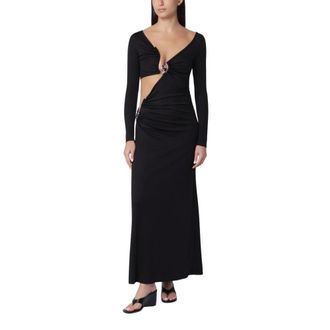 CHRISTOPHER ESBER Vestido Diverge Droplet de Manga Larga - Dresses - Mujer - Negro - S