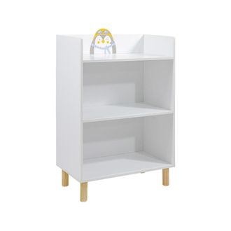 Mobili Rebecca Librer&iacute;a infantil en mdf pino blanco 86x55x30