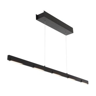 Steinhauer L&aacute;mpara Colgante - Bloc - Negro - Vidrio Metal - - Steinhauer