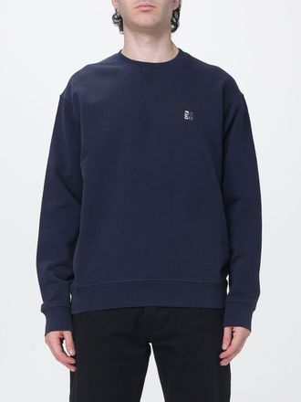 Dsquared2 Crewneck Cotton Sweatshirt with Contrast Logo