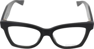 Bottega Veneta Cat-Eye Frame - Dames - Brillen - Zwart - 52 MM - Accessoires