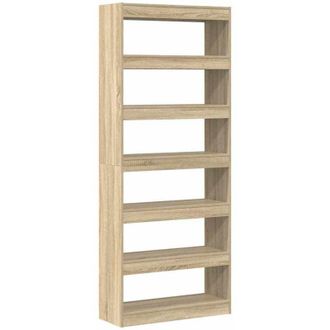 vidaXL Vidaxl - Estanter&iacute;a Roble Sonoma 80 X 30 X 198 Cm Madera Contrachapada