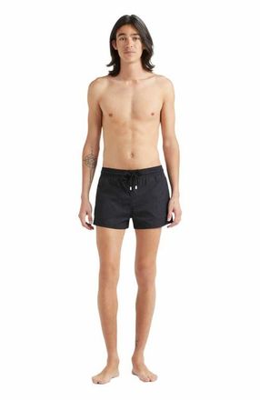 Vilebrequin Mens Jacquard Turtle Stretch Swim Shorts in Noir at Nordstrom, Size Xx-Large