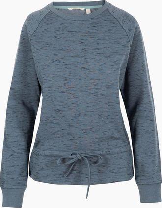 Trespass Womens Trespass Womens/Ladies Gretta Marl Round Neck Sweatshirt - Grey/Silver - Size: 18/16