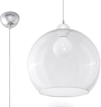 OEM Dremo 1 E27 L&aacute;mpara Colgante Transparente Lumilo 02.234.48