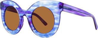 Andy Wolf Sunglasses ORANGE/BROWN