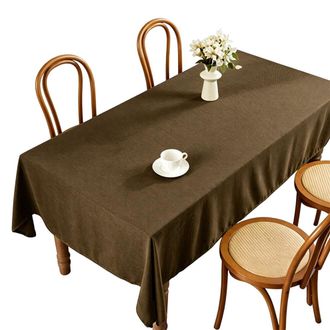 OEM Elegantes Protectores De Mesa Decorativos, 140140cm, Color Caf&eacute; Negro