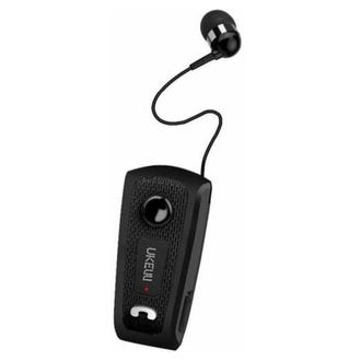 Trade Shop Trade Shop - Auricolare Bluetooth Cuffia Clip-on Uk-e20 Cavo Retrattile Smartphone