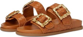 Schutz Schutz Enola S2156401290011 Sandals Womens Cuoio Leather Slide ZOGG1408