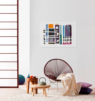 Komar Leinwandbild »Difficult Puzzle - Grösse 60 x 90 cm« Natur 1 Stk. tlg. Keilrahmenbild mi Echtholzrahmen